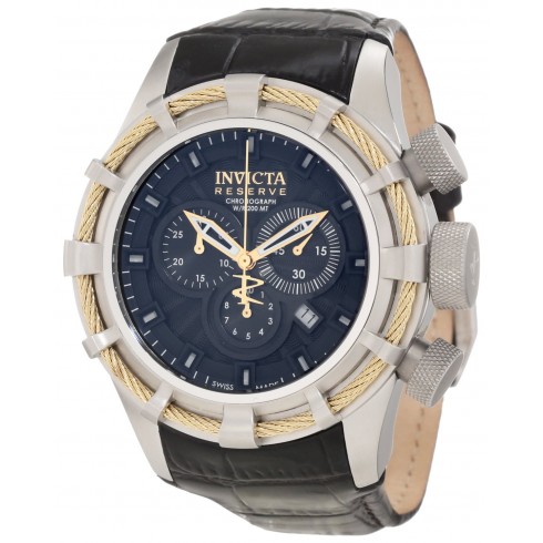Invicta Bolt Reserve Chronograph Black Dial Men's Watch 11044 watches