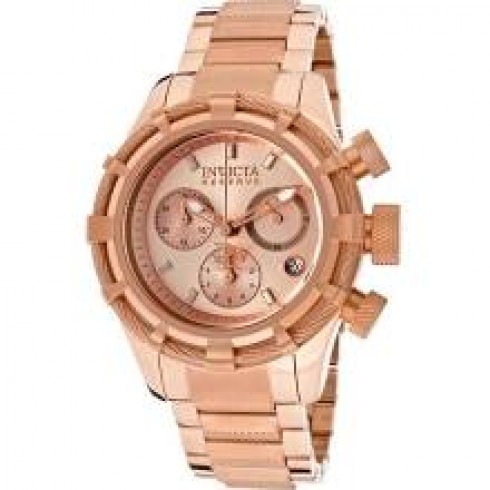 Invicta Bolt Reserve Chronograph Rose Dial Rose Gold-plated Ladies Watch 12460 watches