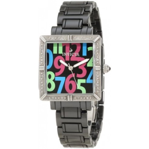 Invicta Ceramic Black Dial Ladies Watch 10270 watches
