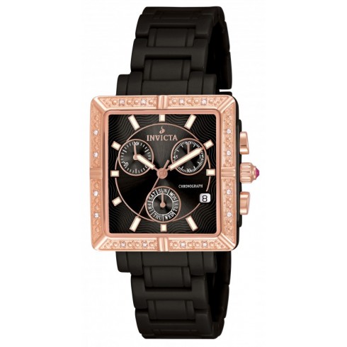 Invicta Ceramics Black Dial Black Ceramic Ladies Watch 10217 watches