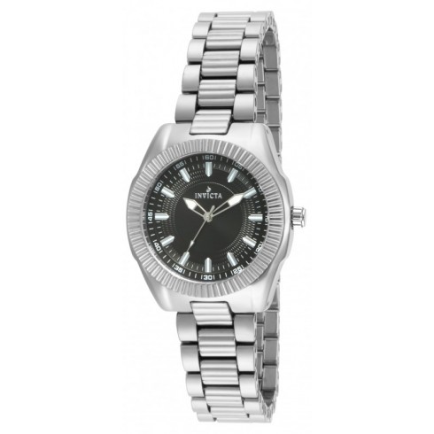 Invicta Ceramics Black Dial Silver Ceramic Ladies Watch 15321 watches