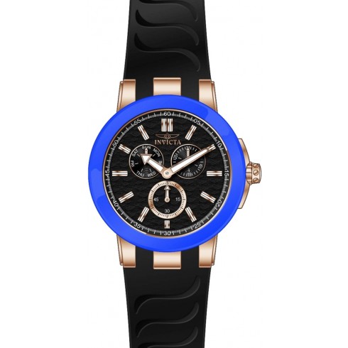 Invicta Ceramics Multi-Function Black Dial Black Silicone Men's Watch 22210 watches