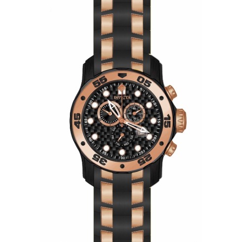 Invicta Chronograph Black Dial Two-tone Men's Watch 15111 watches