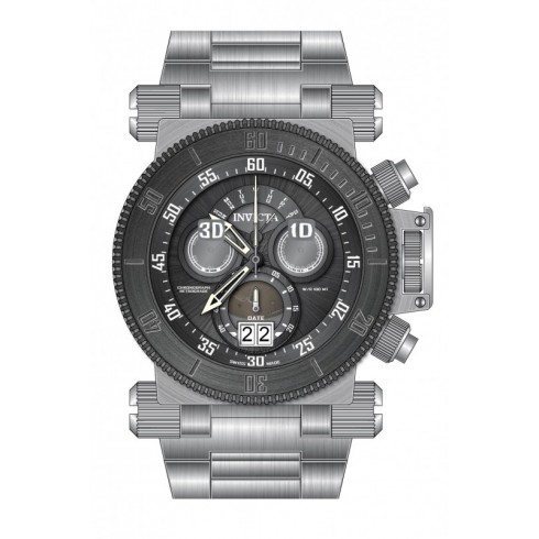 Invicta Coalition Forces Chronograph Black Dial Stainless Steel Men's Watch 17646 watches