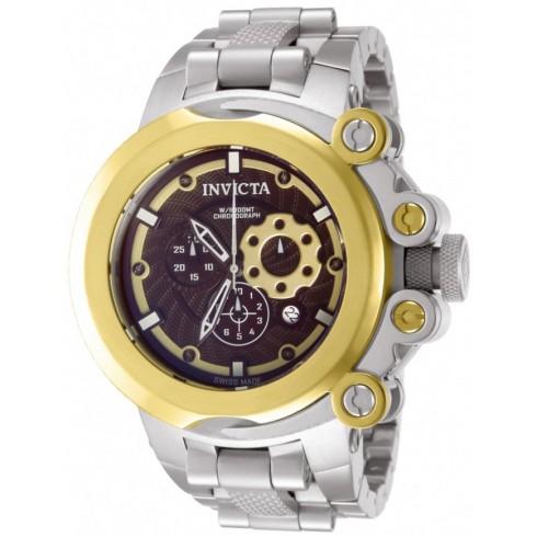 Invicta Coalition Forces Chronograph Brown Dial Stainless Steel Men's Watch 11654 watches
