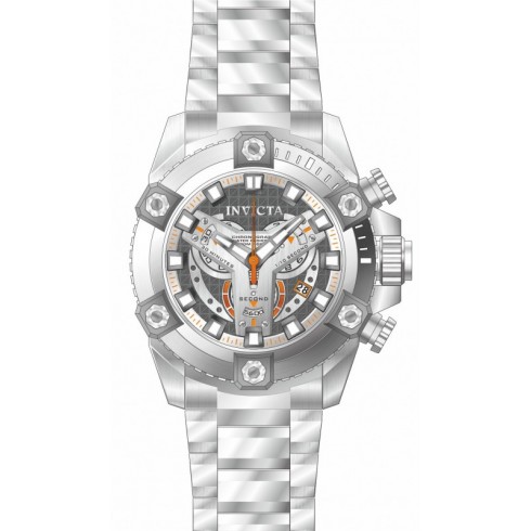 Invicta Coalition Forces Chronograph Silver and Grey Dial Stainless Steel Men's Watch 19579 watches