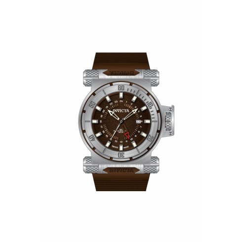 Invicta Coalition Forces GMT Brown Dial Rifle Leather Men's Watch 12687 watches