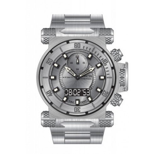 Invicta Coalition Forces Silver Dial Stainless Steel Men's Watch 12487 watches