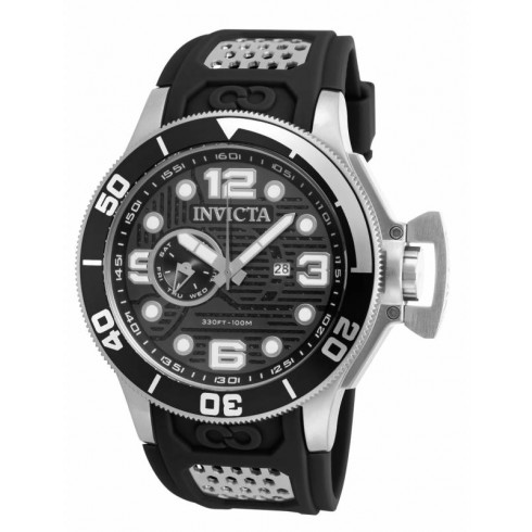 Invicta Corduba Black Dial Black Polyurethane Men's Watch 18831 watches