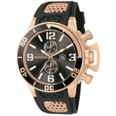 Invicta Corduba Black Dial Black Polyurethane Men's Watch 80315 watches