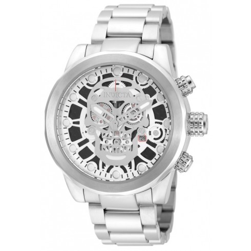 Invicta Corduba Chronograph Cut-Out Dial Stainless Steel Men's Watch 18863 watches