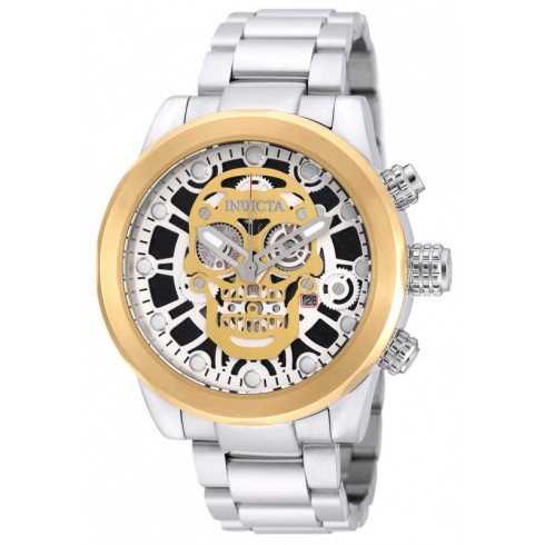 Invicta Corduba Chronograph Cut-Out Dial Stainless Steel Men's Watch 18864 watches