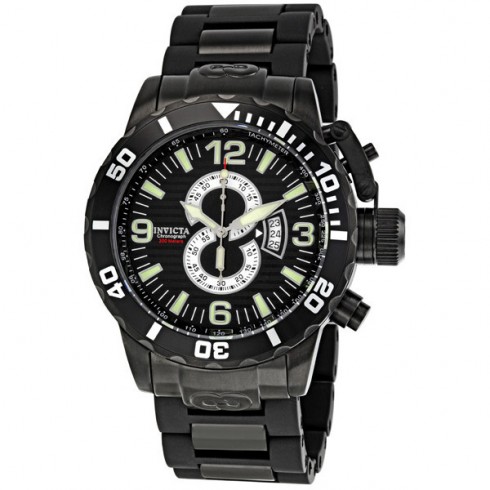 Invicta Corduba Diver Chronograph Black Dial Black PVD Stainless Steel Men's Watch 4902 watches