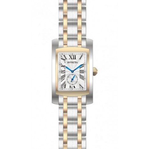 Invicta Cuadro Silver Dial Two-tone Stainless Steel Men's Watch 14699 watches