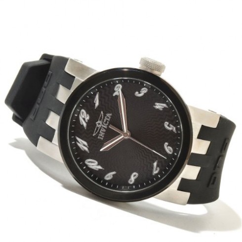 Invicta DNA Black Dial Black Polyurethane Strap Men's Watch 12798 watches