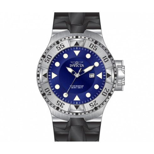 Invicta Excursion Blue Dial Black Silicone Men's Watch 14435 watches