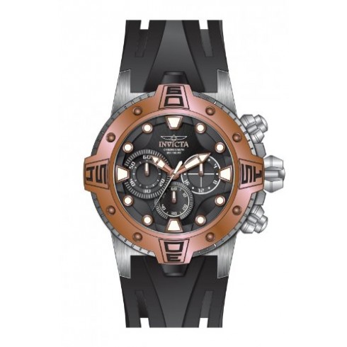 Invicta Excursion Chronograph Black Dial Black Polyurethane Men's Watch 14088 watches