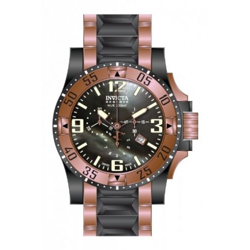 Invicta Excursion Chronograph Black Dial Black Rubber Men's Watch 80378 watches
