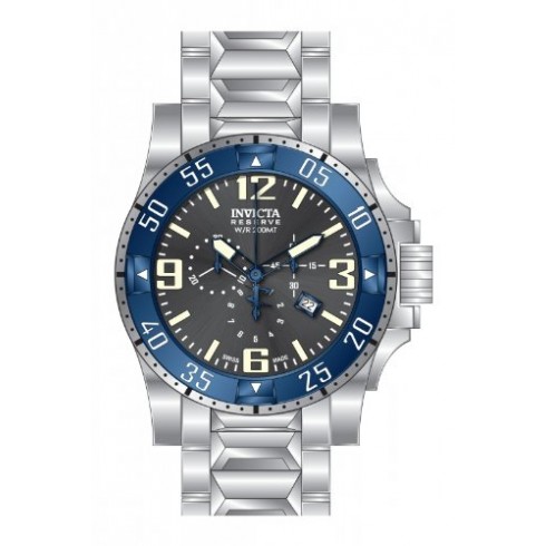 Invicta Excursion Chronograph Black Dial Stainless Steels Men's Watch 80555 watches