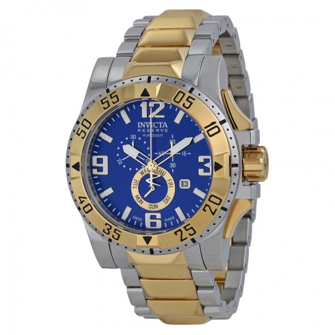 Invicta Excursion Chronograph Blue Dial Two-tone Men's Watch 15330 watches