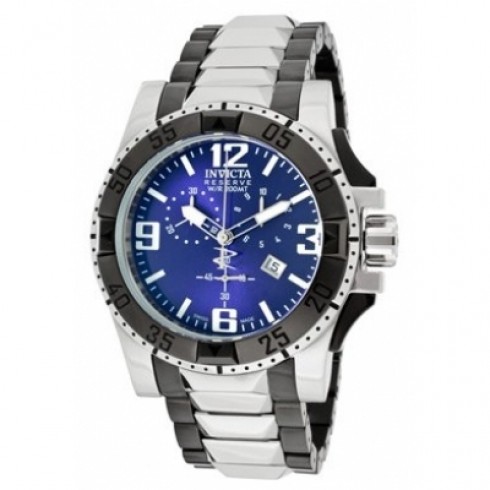 Invicta Excursion Chronograph Blue Dial Two-Tone Steel Men's Watch 10537 watches