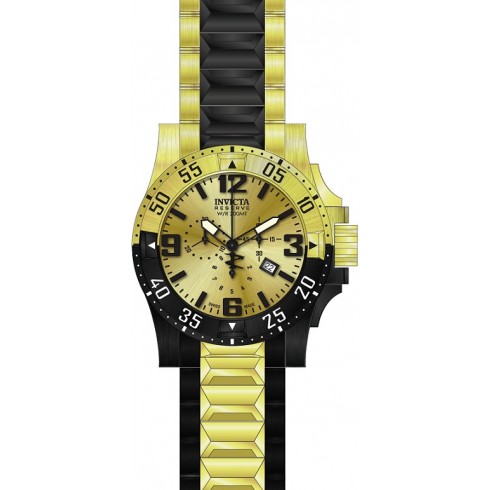 Invicta Excursion Chronograph Gold Dial Two-tone Men's Watch 20141 watches