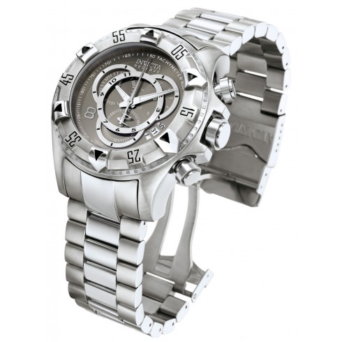 Invicta Excursion Chronograph Grey Dial Stainless Steel Men's Watch 5524 watches