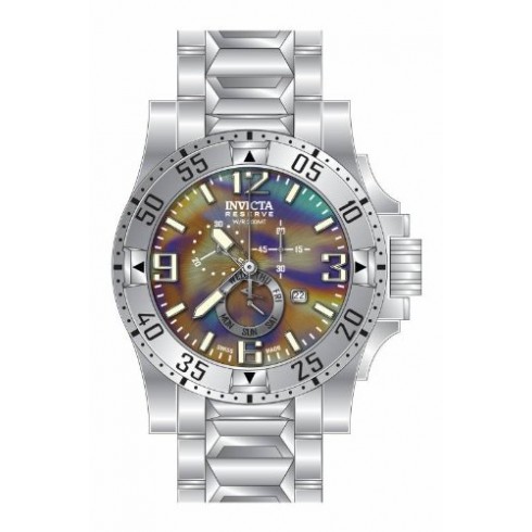 Invicta Excursion Chronograph Rainbow Dial Stainless Steel Men's Watch 15972 watches