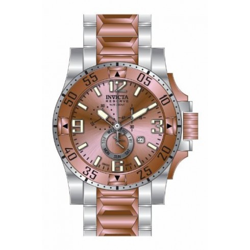 Invicta Excursion Chronograph Rose Dial Two-tone Mene Watch 15334 watches