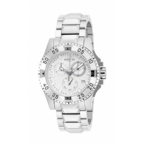 Invicta Excursion Chronograph Silver Dial Stainless Steel Ladies Watch 16101 watches