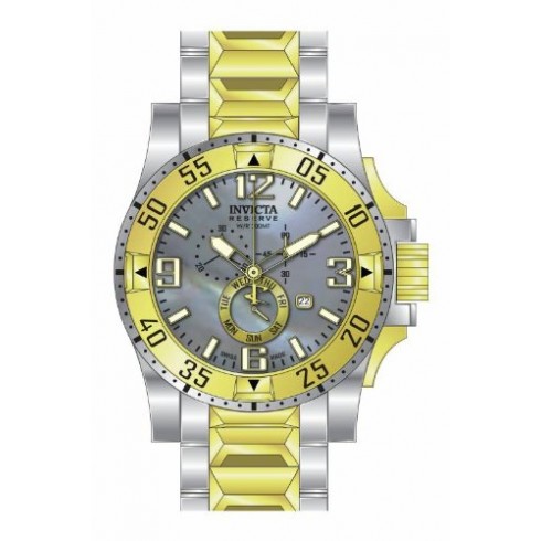 Invicta Excursion Chronograph Silver Dial Two-tone Men's Watch 15333 watches