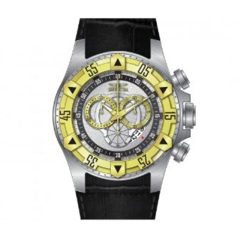 Invicta Excursion Chronograph Silver-tone Dial Gold-tone PVD Men's Watch 12697 watches