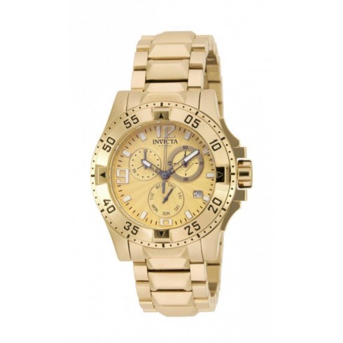Invicta Excursion Gold tone Dial Men's Chronograph Watch 16102 watches