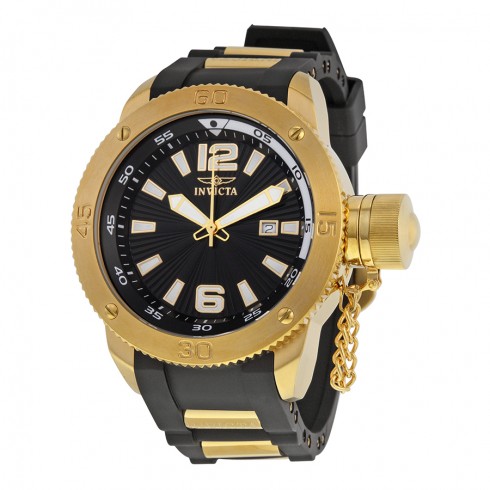 Invicta Force Black Black Dial Black Polyurethane Men's Watch 12964 watches