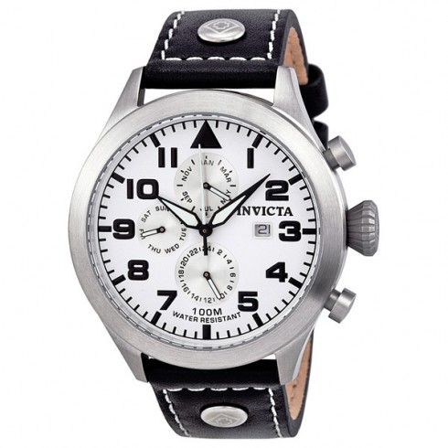 Replica Invicta Force Military Multi-Function Whte Dial Men's Watch 0351 Watch