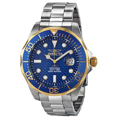 Invicta Grand Diver Blue Carbon Fiber Dial Men's Watch 12566 watches