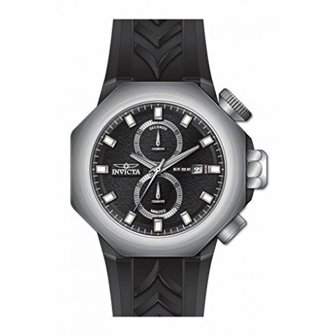 Invicta I Force Chronograph Black Dial Black Polyurethane Men's Watch 16913 watches