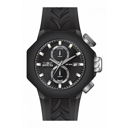 Invicta I Force Chronograph Black Dial Black Polyurethane Men's Watch 16914 watches