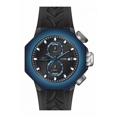 Invicta I Force Chronograph Black Dial Black Polyurethane Men's Watch 16917 watches