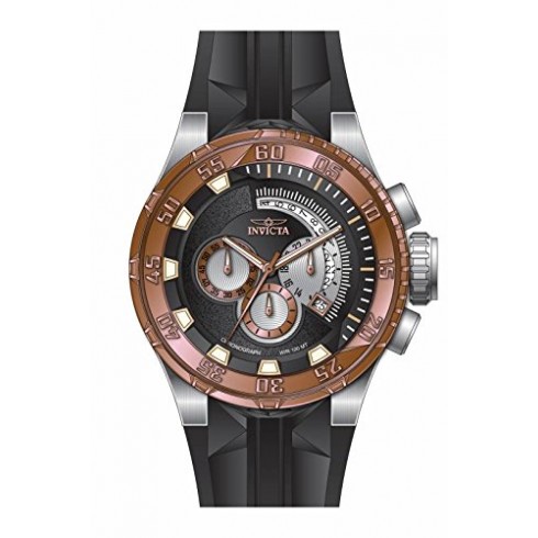 Invicta I Force Chronograph Black Dial Black Polyurethane Men's Watch 16924 watches