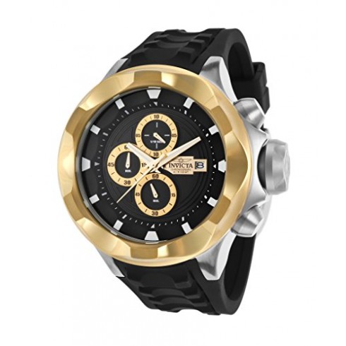 Invicta I Force Chronograph Black Dial Black Silicone Men's Watch 16897 watches