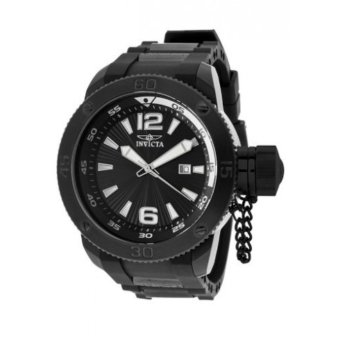 Invicta I-Force Black Dial Black Polyurethane Men's Watch 12966 watches