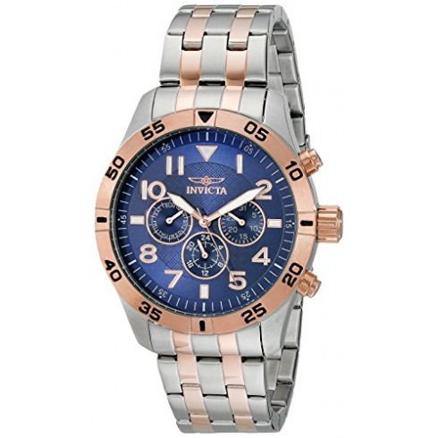 Invicta I-Force Blue Dial Two- tone Stainless Steel Men's Watch 19204 watches