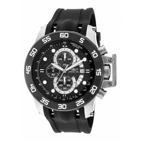 Invicta I-Force Chronograph Black Carbon Fiber Dial Black Polyurethane Men's Watch 19251 watches