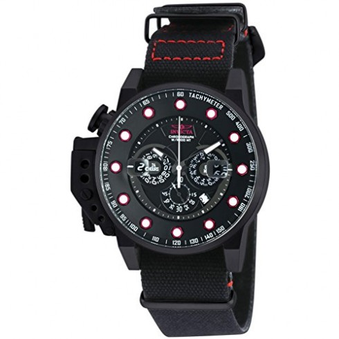 Invicta I-Force Chronograph Black Dial Black Nylon Men's Watch 18694 watches