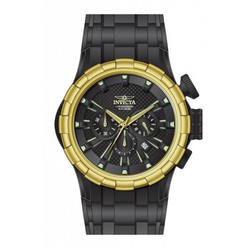 Invicta I-Force Chronograph Black Dial Black Polyurethane Men's Watch 16976 watches
