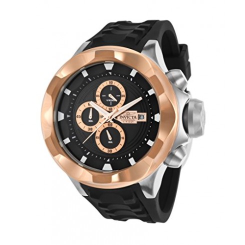 Invicta I-Force Chronograph Black Dial Black Silicone Men's Watch 16898 watches