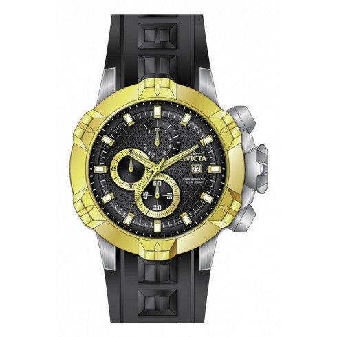 Invicta I-Force Chronograph Black Dial Black Silicone Men's Watch 16901 watches