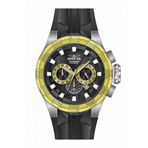 Invicta I-Force Chronograph Black Dial Black Silicone Men's Watch 16919 watches
