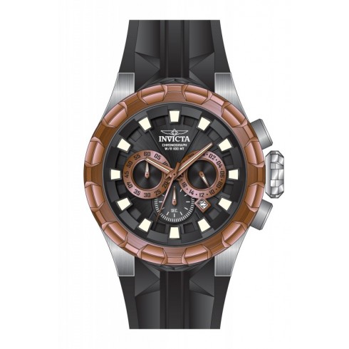 Invicta I-Force Chronograph Black Dial Black Silicone Men's Watch 16920 watches